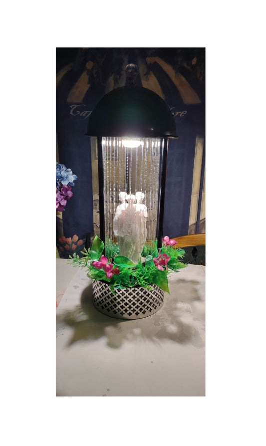 Miniature Modern Black Rain Lamp